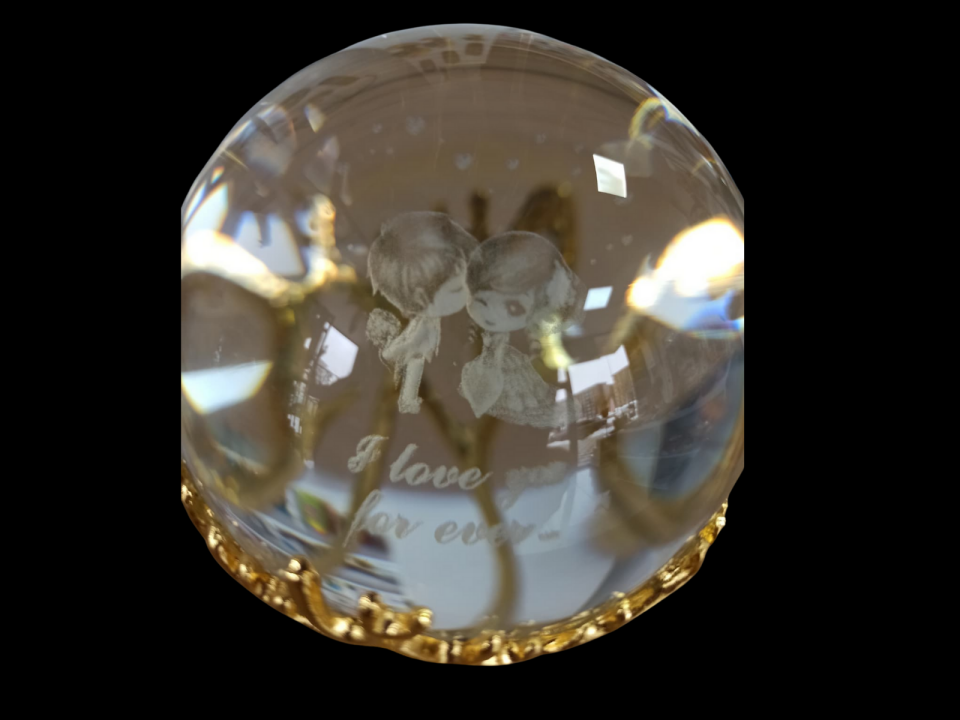 CAM KÜRE GOLD RENK
