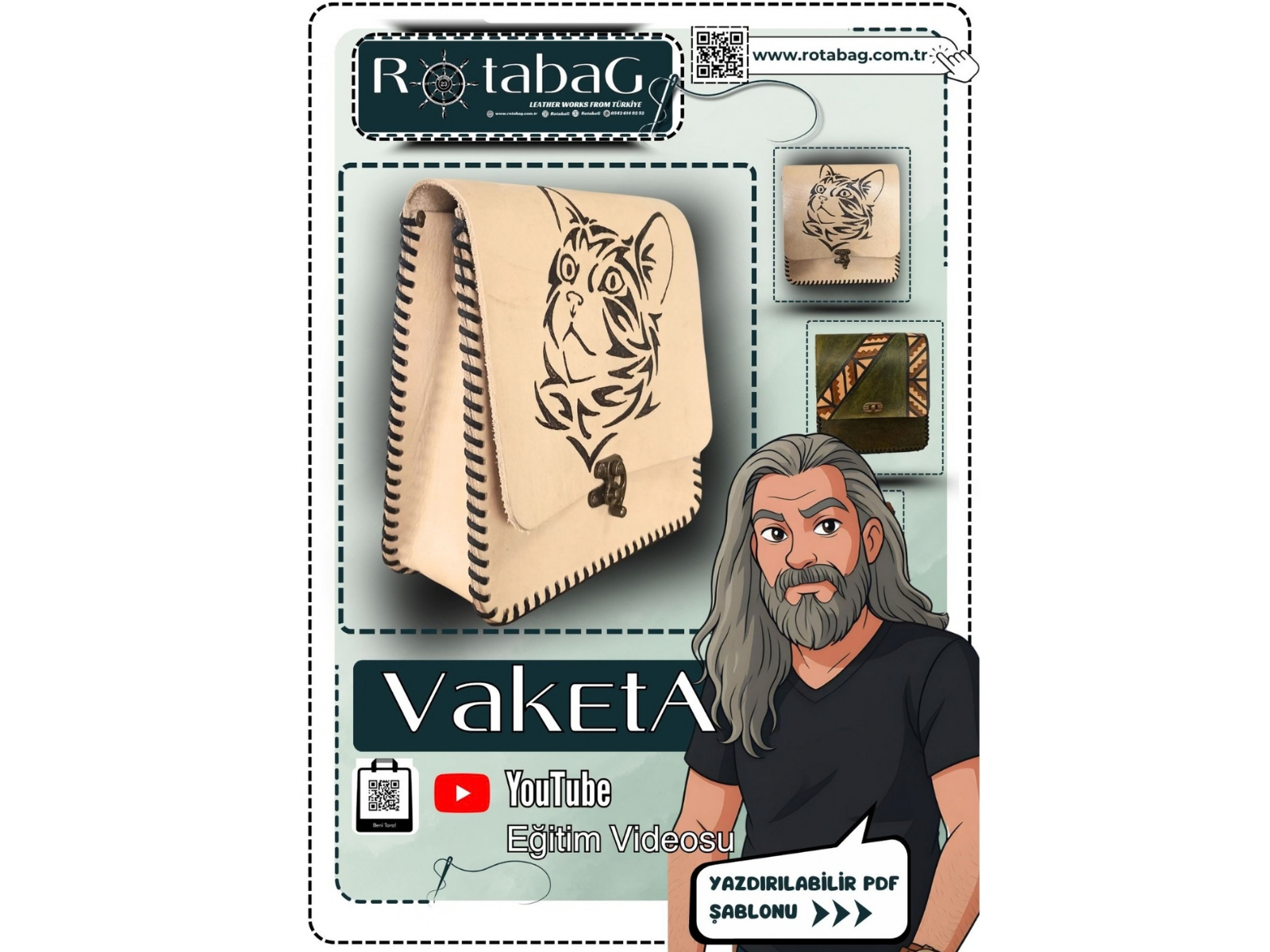 Vaketa Çapraz Çanta
